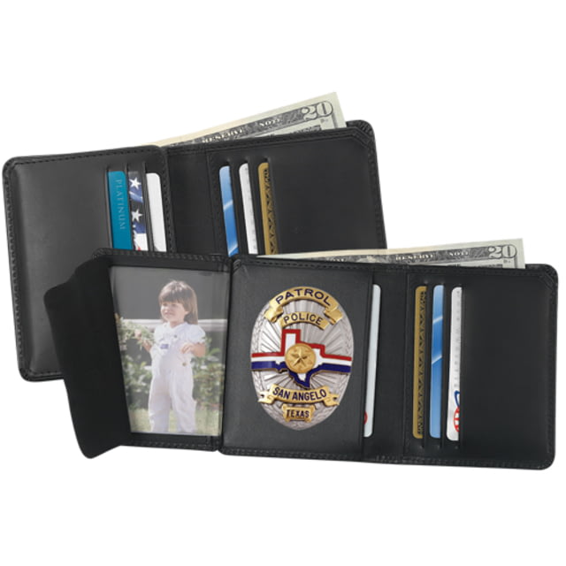 Strong Leather Hidden Badge Wallet - Strong Leather