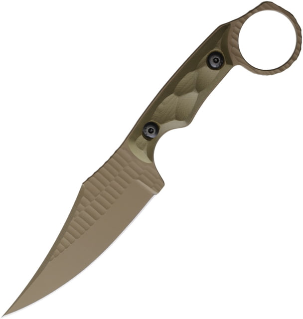 Stroup Knives HM1 Fixed Blade OD/FDE STP - Stroup Knives