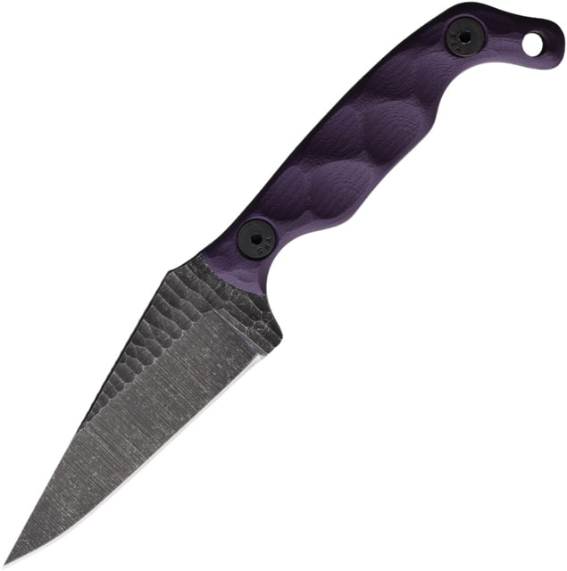 Stroup Knives Mini Fixed Blade Purple STP - Stroup Knives