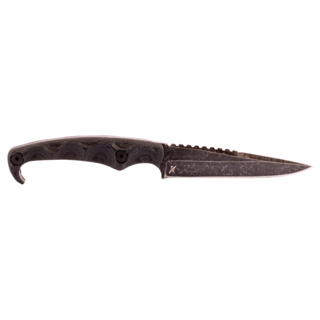 Stroup Knives MK2 Fixed Blade Knife 4 Clip Point Blade 1095 High Carbon Steel 8 Overall Length - Stroup Knives