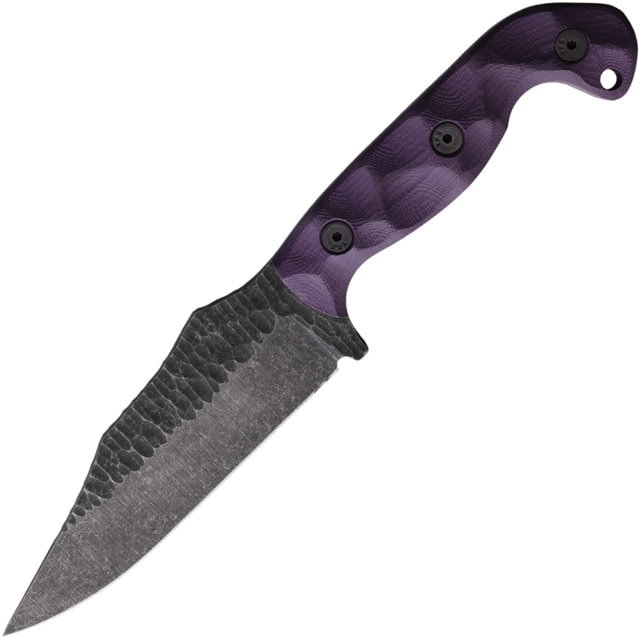 Stroup Knives TU1 Fixed Blade Purple STP - Stroup Knives