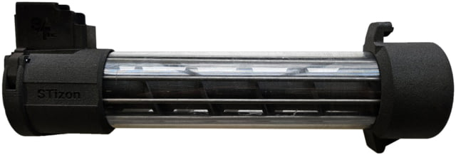 ff And Things STizon Rifle Magazine For PSA AKV Clear Tube 9mm Luger 55 Round Ammo