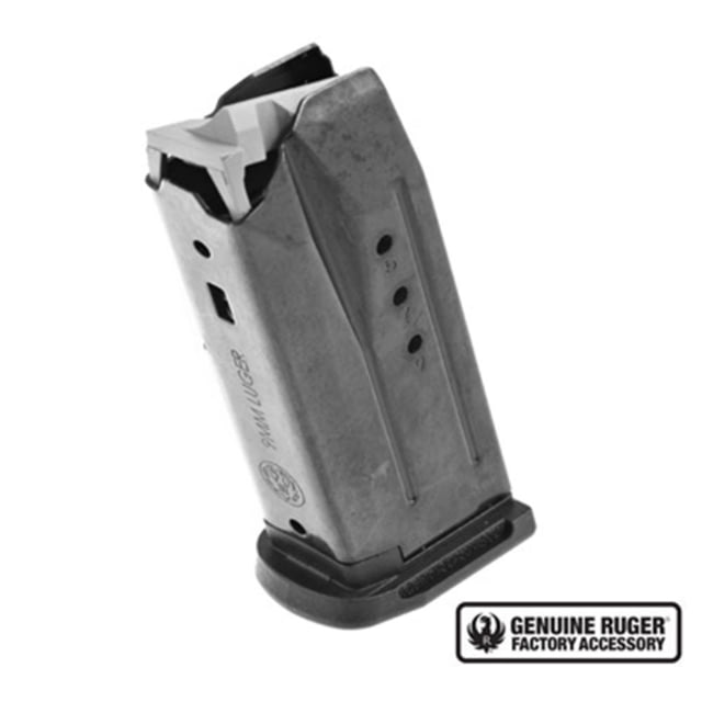 Sturm Ruger & Co LE Ruger Security-9 Compact Magazine 9mm Luger Black Oxide Steel 10/rd