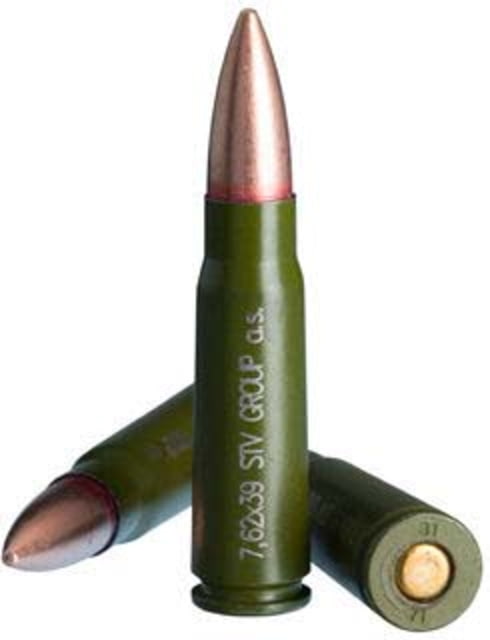  Scorpio 7.62x39 124 Grain Full Metal Jacket Brass Cased Rifle 20 Rounds Ammo