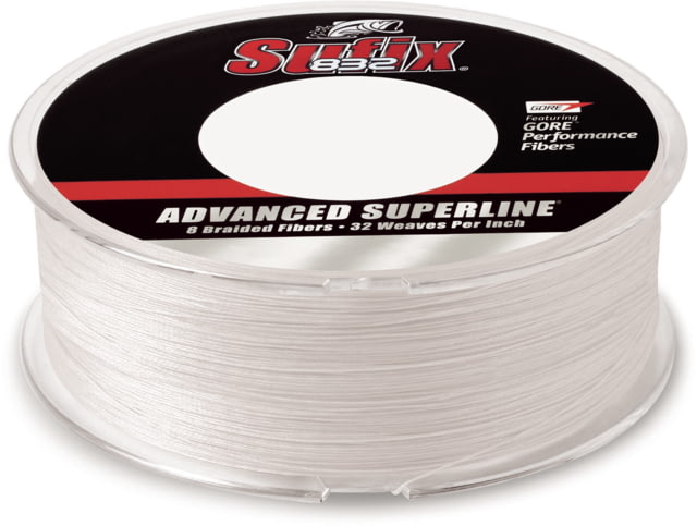 Sufix 832 Braid 10lb Line Ghost 600 Yds