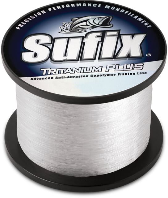 Sufix Tritanium Plus 25lb Line Clear 535 Yds