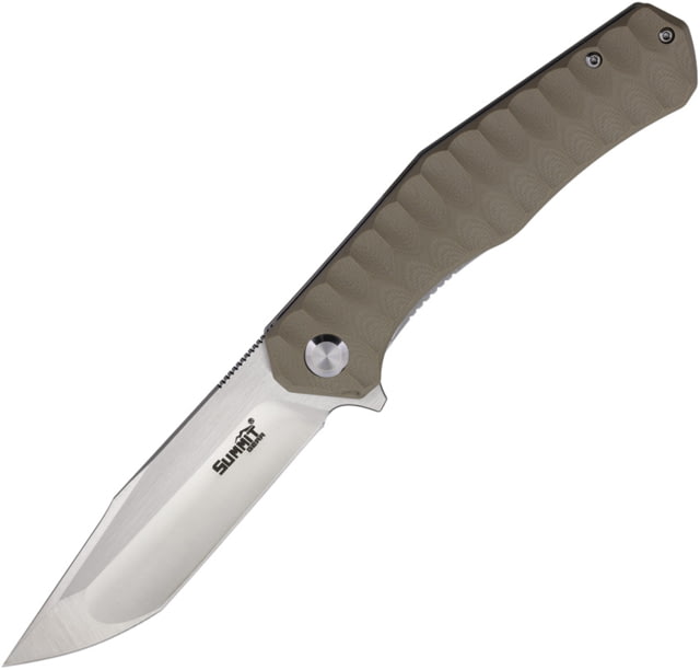 Summit Gear Linerlock Tan G10 SMT009TN - Summit Gear