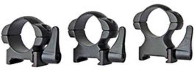 Sun Optics 1in Quick Release Low Steel Sport Rings w/ Recoil Key - Sun Optics