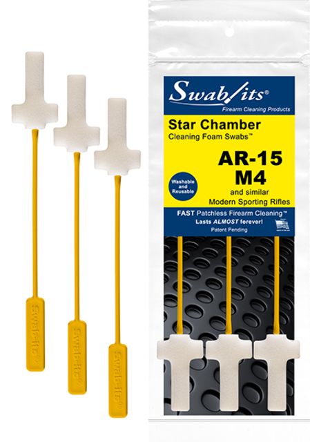 Swab-Its Star Chamber Cleaning Foam for AR15 122