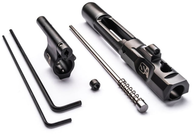 Superlative Arms .625in Solid Set Screw Pistol Length Retrofit Piston Kit for AR15 Platform Melonited Piston Gas Block DLC Carrier Black - Superlative Arms