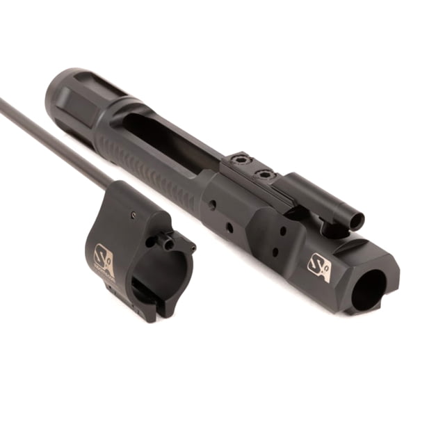 Superlative Arms Adjustable Gas Block DI Builders Kit .750in Clamp On Melonite QPQ DI Gas Block Carbine Length Melonite Gas Tube Right Hand Full Auto - Superlative Arms