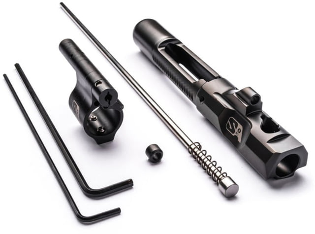 EDEMO Superlative Arms .750in Solid Set Screw Mid Length Retrofit Piston Kit for AR15 Platform Melonited Piston Gas Block DLC Carrier Black - Superlative Arms