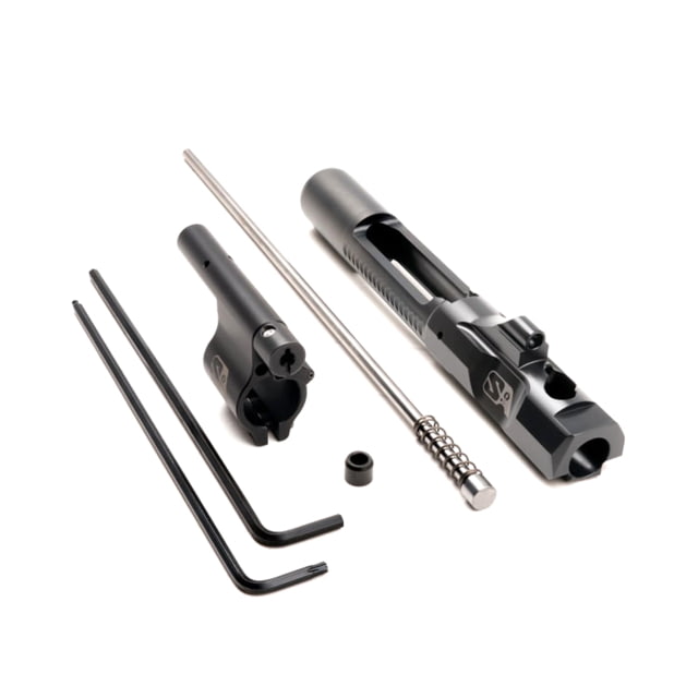 Superlative Arms DEMO Superlative Arms AR-15 .625in Clamp On Adjustable Piston System Clamp On Melonite QPQ Piston Gas Block Carbine Length Op Rod Right Hand Full Auto - $233.99 at Optics Planet