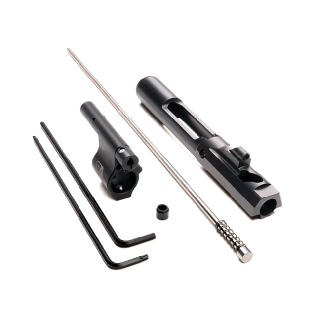 Superlative Arms AR-15 .625in Solid Adjustable Piston System Solid Set Screw Melonite QPQ Piston Gas Block Rifle Length Op Rod Left Hand Full Auto - Superlative Arms