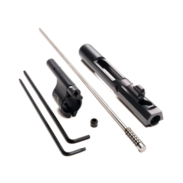 Superlative Arms AR-15 .750in Clamp On Adjustable Piston System Clamp On Melonite QPQ Piston Gas Block Rifle Length Op Rod Left Hand Full Auto Dark - Superlative Arms