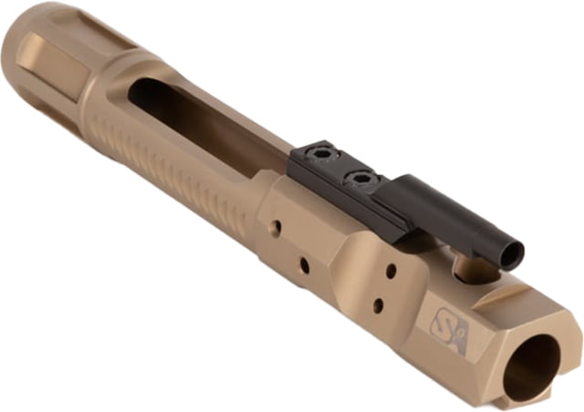 Superlative Arms Bolt Carrier AR15 Direct Impingement Right Hand Full Auto Chrome Bore Tan DLC Tan - Superlative Arms