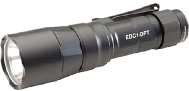 EDEMO SureFire 18350/123 Everyday Carry Dual-Output LED Flashlight Hard Anodized Black EDC1-DFT-BK EDEMO3 - SureFire