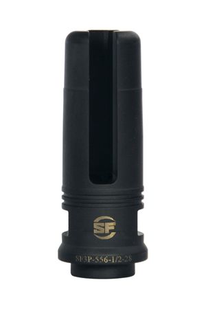 USED SureFire 3-Prong Flash Hider Suppressor Adapter 5.56mm M16/AR 1/2-28 Threads - Surefire