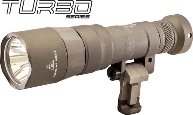 USED SureFire M340DFT-PRO Turbo Series 18350/123A High Candela 3-Volt Dual Fuel Scout Pro LED Weapon Light 123A 550 Lumens Tan M340DFT-TN-PRO - SureFire