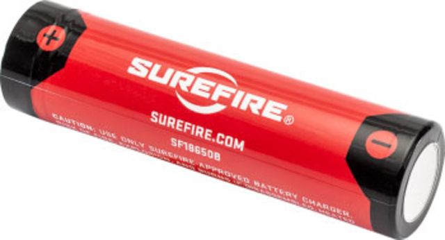 SureFire Micro USB Lithium Ion Protected 18650 Batterys, SF18650B