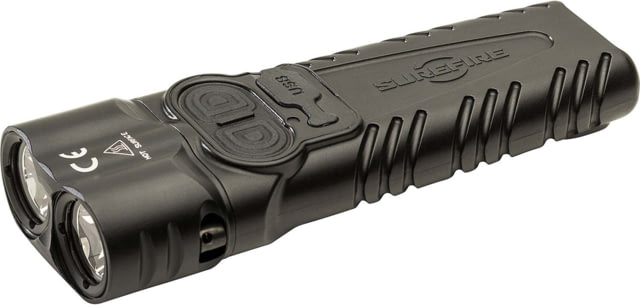 DEMO SureFire PLR-C Stiletto Pro II Rechargeable Pocket Light Multi-Output 1500 Lumens Dual 14mm High-Candela Reflectors Black PLR-C - SureFire