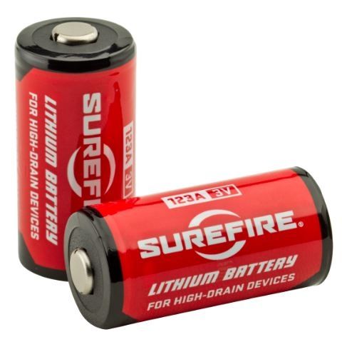 SureFire SF123A 3 Volt Lithium Batteries Bulk Box  EA - SureFire
