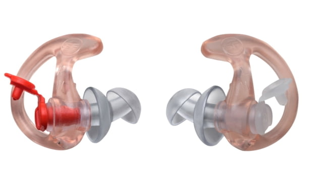 SureFire EP3 Sonic Defender Earplugs 25 Pair Clear Medium NSN 6515-01-606-4498 - Surefire