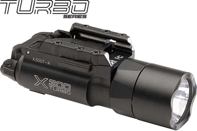 EDEMO SureFire X300T-A High-Candela LED Weapon Light 123A Lithium White Light 650 Lumens Black X300T-A EDEMO5 Used Condition Like New - SureFire