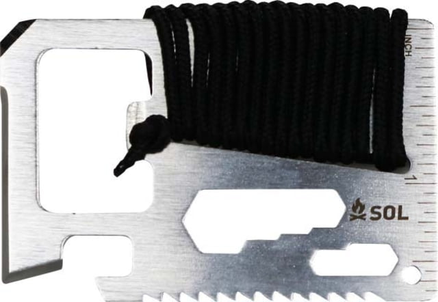 Survive Outdoors Longer PackIt Card Tool Silver - Survive Outdoors Longer