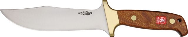 Svord Deluxe Hunter Fixed Knife Full tang Varnished sapele mahogany handle SV - Svord