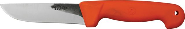 Svord Kiwi General Outdoors Fixed Knife Swedish high carbon tool steel blade Orange polypropylene handle SV - Svord