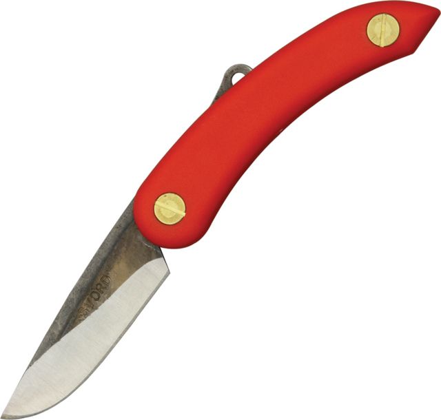 Svord Mini Peasant Red Fold Knife Swedish high carbon tool steel blade SV149 - Svord
