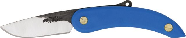 Svord Peasant Fold Knife Blue Poly Handle Swedish high carbon tool steel blade SV137 - Svord