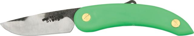 Svord Peasant Fold Knife Green Poly Handle Swedish high carbon tool steel blade SV141 - Svord