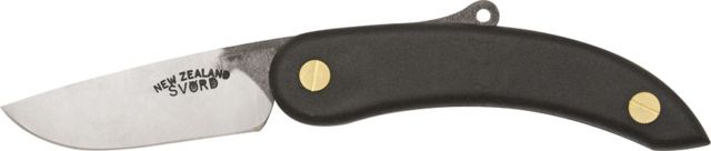 Svord Peasant Knife Fold Knife Swedish high carbon tool steel blade Black synthetic handle SV133 - Svord