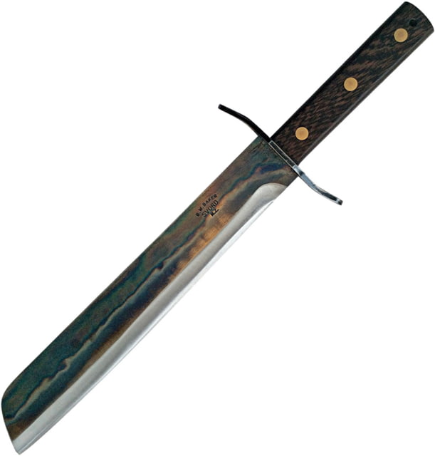 Svord Von Tempsky Golok Knife 13.25" heat treated 8670 steel blade Wenge wood handle - Svord