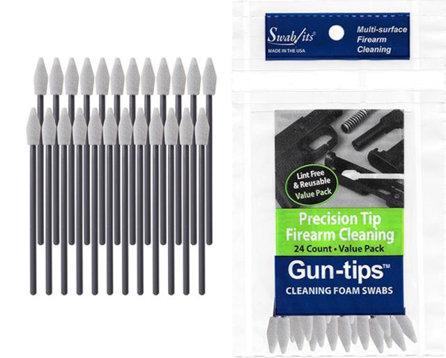 Swab-its 3in Precision Tip Gun Cleaning Swab Gun-Tips - Gun Cleaning Swabs