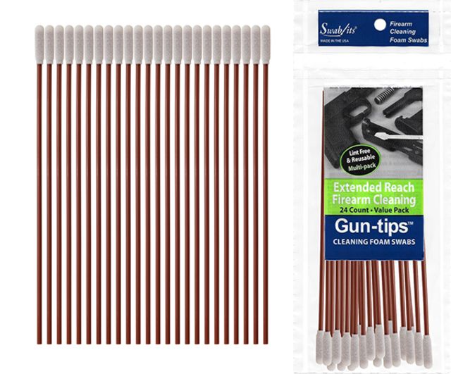 Swab-Its Swab-its 6in Extended Reach Gun Cleaning Swab Gun-Tips - Gun Cleaning Swabs - $15.99 at Optics Planet