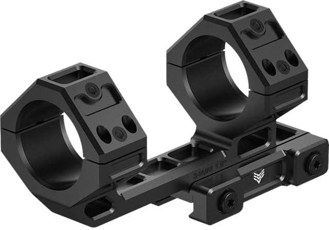 Swampfox Hostile Engagement Sight Mount 34mm 1.6in 45 Degree Black