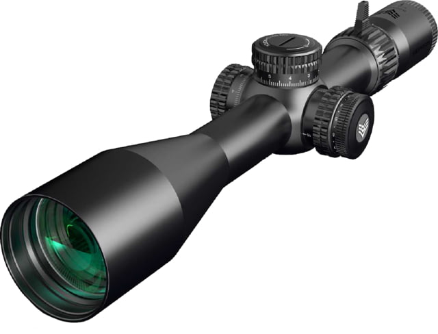 Swampfox Warhawk Tactical  Rifle Scope 34mm Tube First Focal Plane Sharpshooter MIL MOA Black - Swampfox