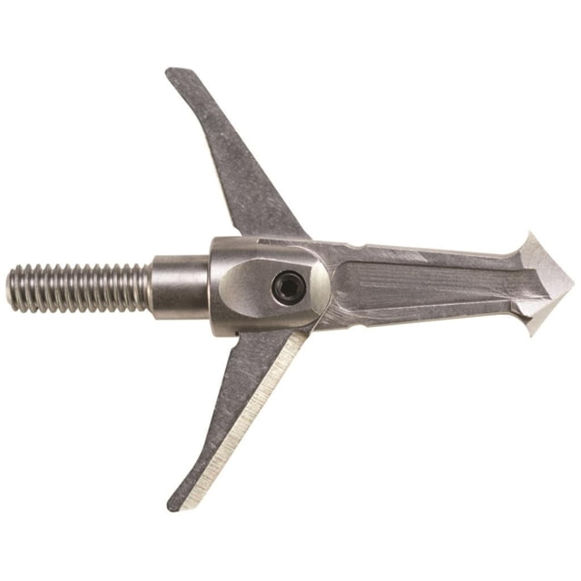 Swhacker Deep Six 2 Blade Steel 100 grain 1.5 in Silver Pack of 3