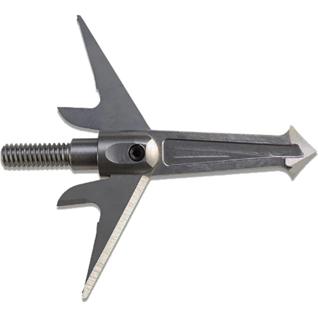Swhacker Levi Morgan Series Broadhead 2 Blade Steel 125 gr. 1.75 in. 3 pk. Silver - Swhacker