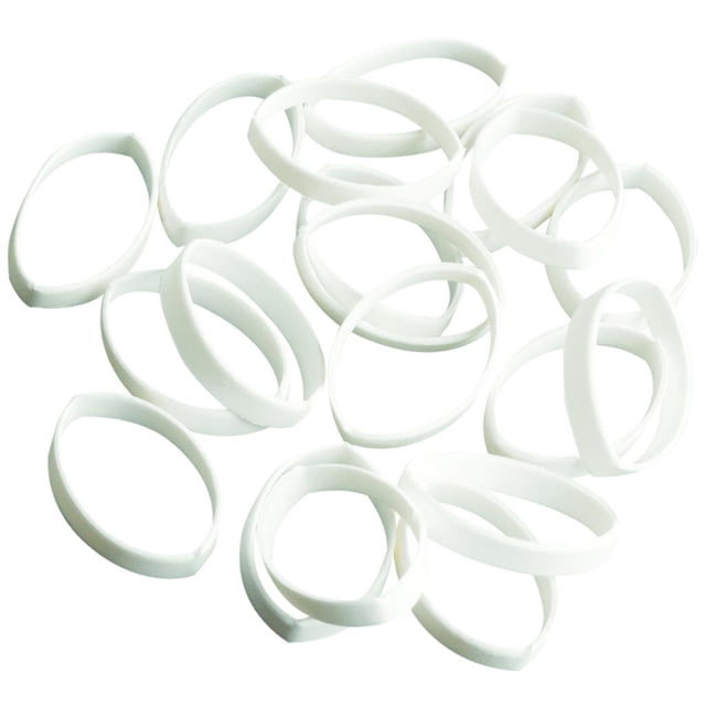 Swhacker Replacement Bands 2 Blade Steel 125 grain White Pack of 18