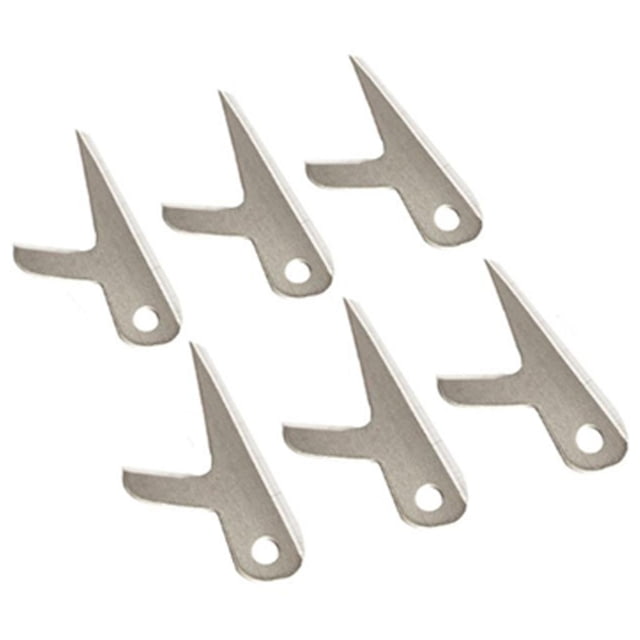 Swhacker Replacement Blades Steel 100 grain 1.5 in Tan Pack of 3