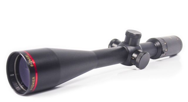 Swift Varmint 6 Rifle Scope 24x50mm 30mm Tube Mil-Dot Reticle Matte Black One Size - Swift