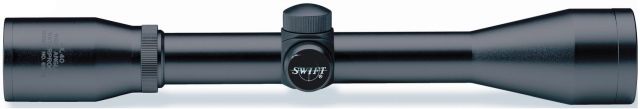 Swift Reliant 4x40mm Rifle Scope 1in Tube First Focal Plane Self-Centering Quadraplex Reticle Matte Black One Size - Swift