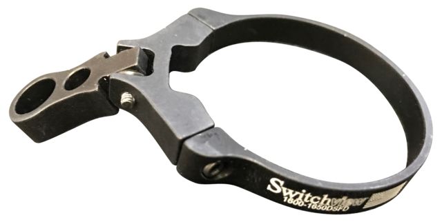 Switchview  Double Screw Folding Switchview Anodized Flat Black   DSFD - Switchview