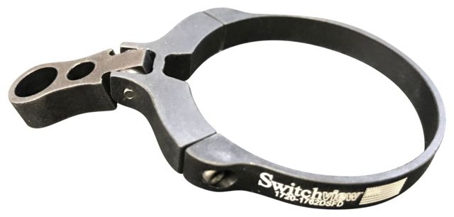 Switchview  Double Screw Folding Switchview Anodized Flat Black   DSFD - Switchview