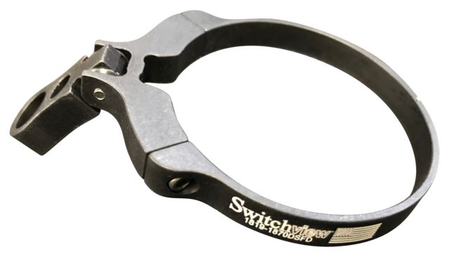 Switchview  Double Screw Folding Switchview Anodized Flat Black   DSFD - Switchview