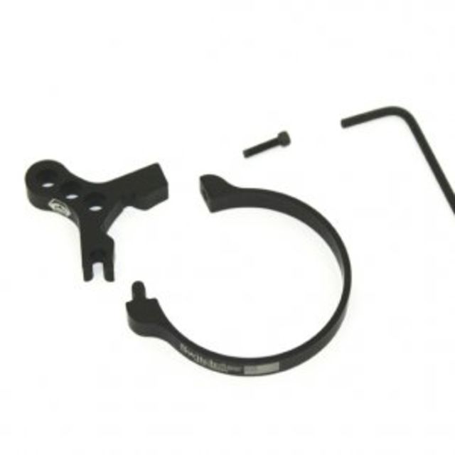 Switchview Magnification Adjustment Throw Lever Anodized Flat Black - Switchview